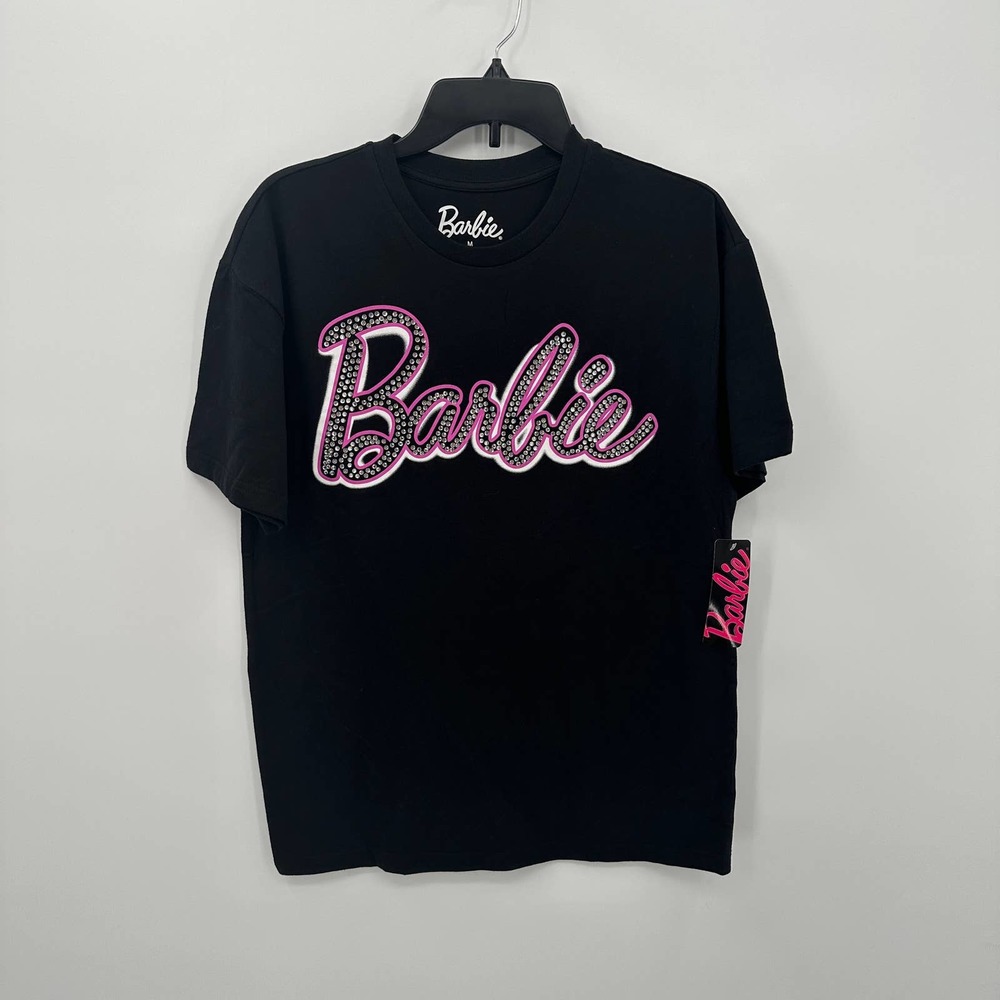 Barbie Women’s Black Short Sleeve T-Shirt Size Medium
